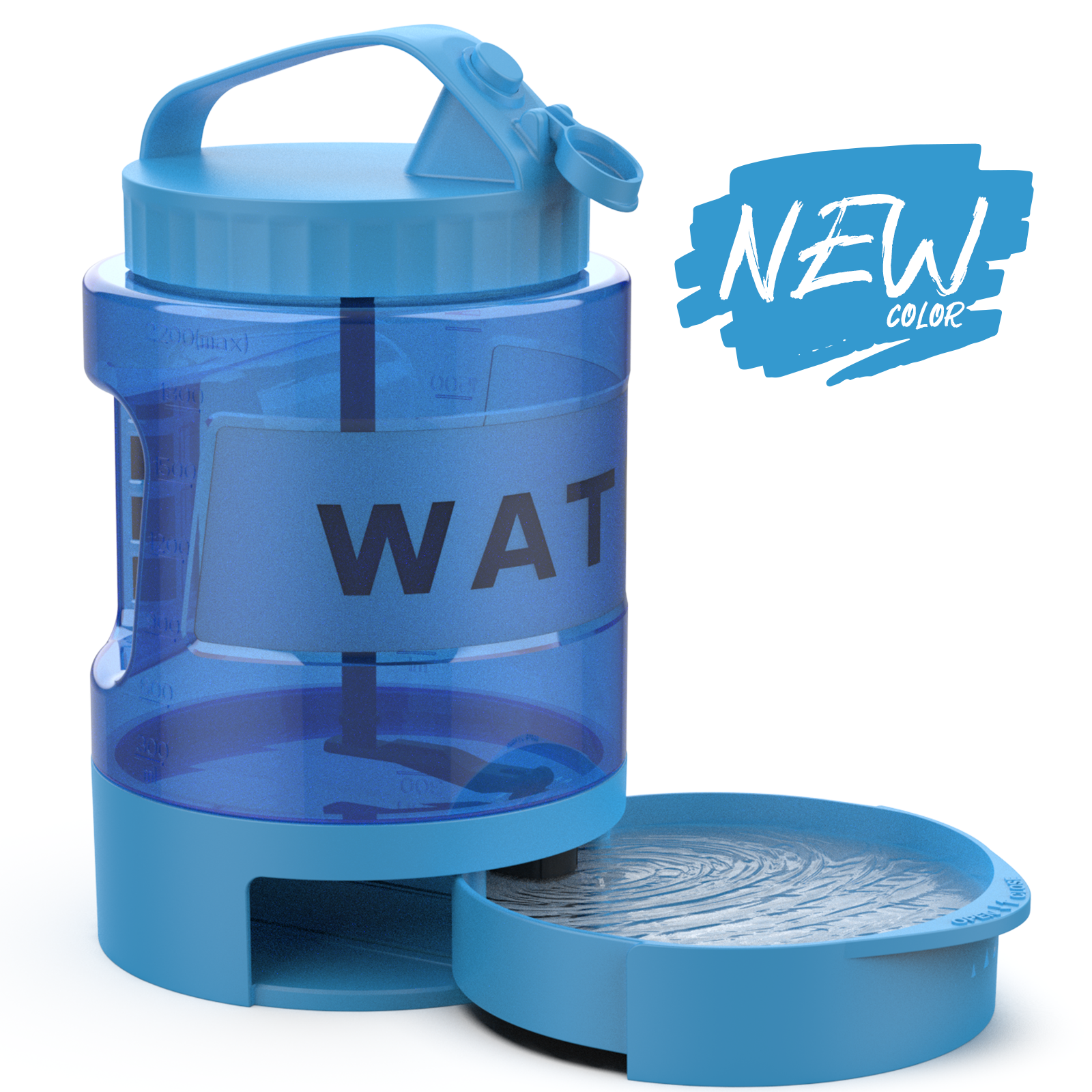 Large Dog Travel Water Bowl Dispenser-7