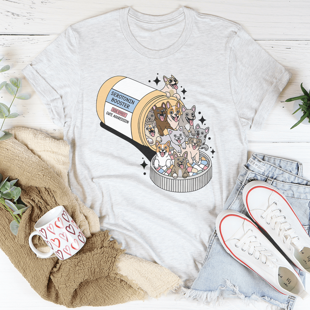 Dogs Happy Pills Tee-3