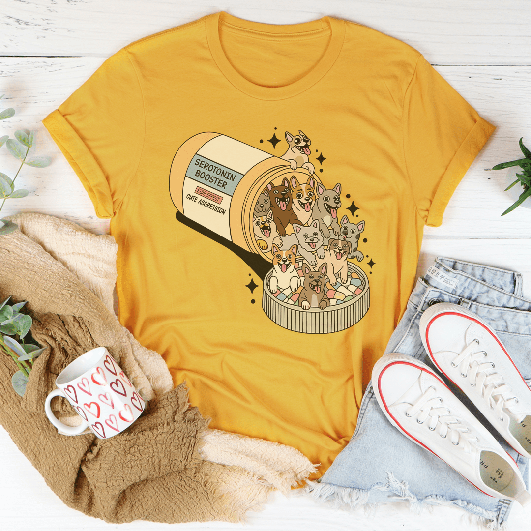 Dogs Happy Pills Tee-1